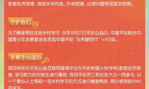 用爱心播种希望，来平安公益一对一帮扶希望小学孩子们